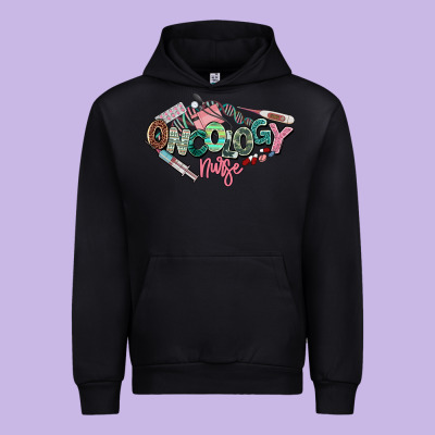 Oncology Nurse Western Urban Hoodie Designed By Nancycooperartshop
