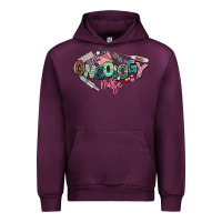 Mauve Wine Oncology Nurse western Urban Hoodie - NancyCooperArtShop
