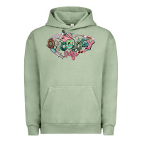 Pigment Oil Green Oncology Nurse western Urban Hoodie - NancyCooperArtShop