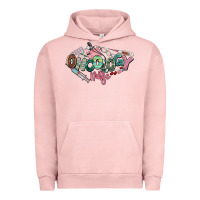Pigment Salmon Oncology Nurse western Urban Hoodie - NancyCooperArtShop