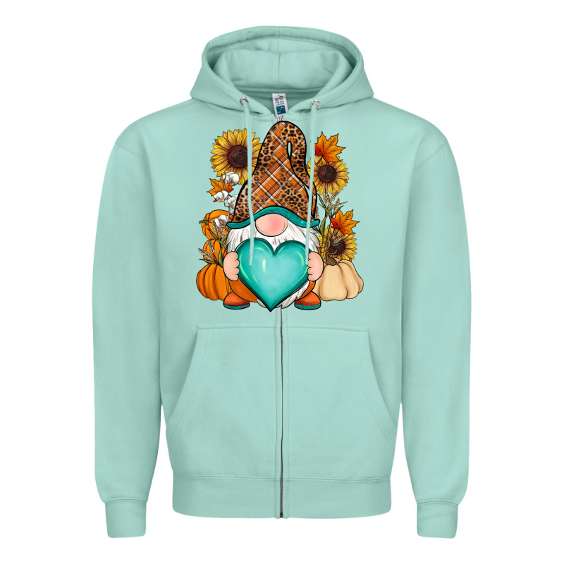 Western Fall Gnome Zipper Hoodie by RanaPortraitStore | Teevron