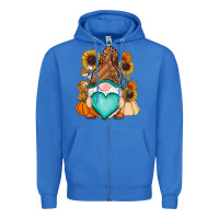 True Royal Western Fall gnome Zipper Hoodie - RanaPortraitStore