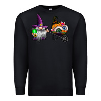 Black halloween Premium Sweatshirt - CowhideDigitalArt