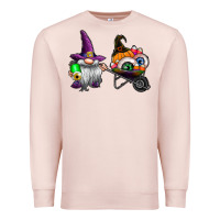 Pale Pink halloween Premium Sweatshirt - CowhideDigitalArt