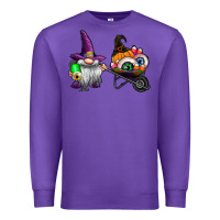 Purple halloween Premium Sweatshirt - CowhideDigitalArt