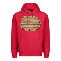 Cardinal wood and leopard background 3200x2400 Premium Hoodie - AdoDesignShop