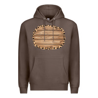 Coffee wood and leopard background 3200x2400 Premium Hoodie - AdoDesignShop