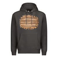 Smoke wood and leopard background 3200x2400 Premium Hoodie - AdoDesignShop