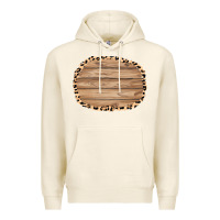 Tofu wood and leopard background 3200x2400 Premium Hoodie - AdoDesignShop