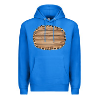 True Royal wood and leopard background 3200x2400 Premium Hoodie - AdoDesignShop