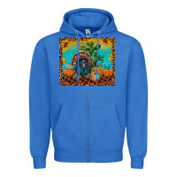 True Royal Western Fall Thanksgiving Turkey Zipper Hoodie - RanaPortraitStore