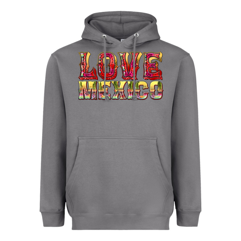 Love Mexico Heavyweight Hoodie by texasbilliewilder | Teevron