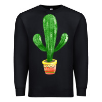 Black mexican cactus Premium Sweatshirt - FaDigitalArtStudio
