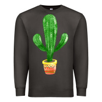 Smoke mexican cactus Premium Sweatshirt - FaDigitalArtStudio