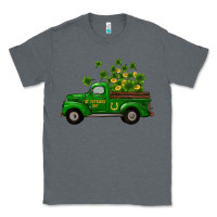 Charcoal Heather st patricks truck shamrock horseshoe gold Classic Tee - RanaPortraitStore