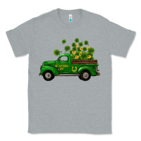 Heather Grey st patricks truck shamrock horseshoe gold Classic Tee - RanaPortraitStore