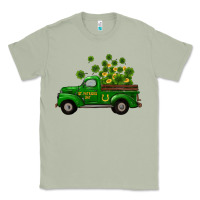Matcha st patricks truck shamrock horseshoe gold Classic Tee - RanaPortraitStore