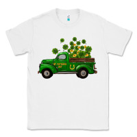 White st patricks truck shamrock horseshoe gold Classic Tee - RanaPortraitStore