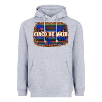 Heather Grey Cinco de Mayo Heavyweight Hoodie - texasbilliewilder