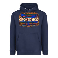 Navy Cinco de Mayo Heavyweight Hoodie - texasbilliewilder