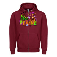 Burgundy Boo Heifer baby Cow Zipper Hoodie - RanaPortraitStore