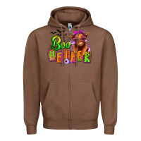 Chestnut Boo Heifer baby Cow Zipper Hoodie - RanaPortraitStore