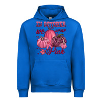 Cobalt In october we wear pink Urban Hoodie - NancyCooperArtShop
