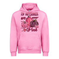 Fuchsia Pink In october we wear pink Urban Hoodie - NancyCooperArtShop
