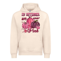 Sandshell In october we wear pink Urban Hoodie - NancyCooperArtShop
