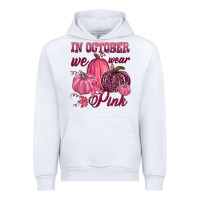 White In october we wear pink Urban Hoodie - NancyCooperArtShop
