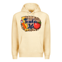 Pina Colada teacher life background 3200x2400 Premium Hoodie - AdoDesignShop