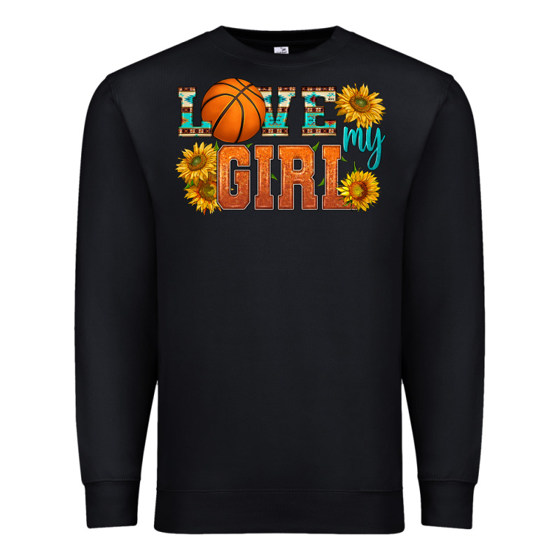 Love My Girl Basketball Premium Sweatshirt by HRA Design Shop | Teevron