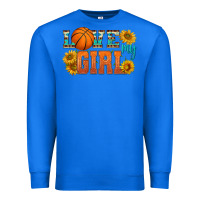 True Royal love my girl basketball Premium Sweatshirt - HRA Design Shop