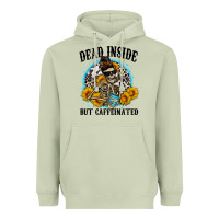 Matcha dead inside but caffeinated Heavyweight Hoodie - Zillion Design Studio