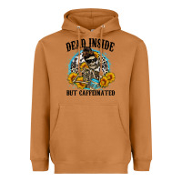 Meerkat dead inside but caffeinated Heavyweight Hoodie - Zillion Design Studio