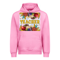 Fuchsia Pink Teacher Equipment Urban Hoodie - LillyAllenDesigns