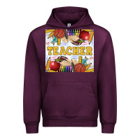 Mauve Wine Teacher Equipment Urban Hoodie - LillyAllenDesigns