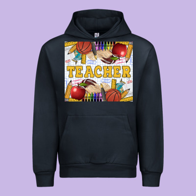 Teacher Equipment Urban Hoodie Designed By Lillyallendesigns