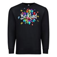 Black be kind2 Premium Sweatshirt - SublimationCraftShop