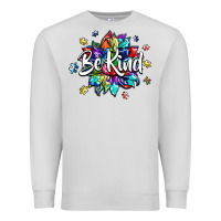 Dove Grey be kind2 Premium Sweatshirt - SublimationCraftShop
