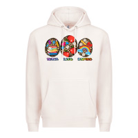 Pale Pink teach love inspire Premium Hoodie - AdoDesignShop