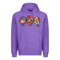 Purple teach love inspire Premium Hoodie - AdoDesignShop