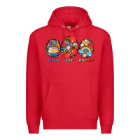 Red teach love inspire Premium Hoodie - AdoDesignShop