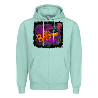 Seafoam Boo Halloween Zipper Hoodie - RanaPortraitStore