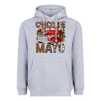Heather Grey Cinco de Mayo Truck Heavyweight Hoodie - texasbilliewilder