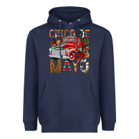 Navy Cinco de Mayo Truck Heavyweight Hoodie - texasbilliewilder