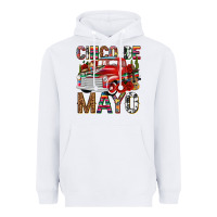 White Cinco de Mayo Truck Heavyweight Hoodie - texasbilliewilder