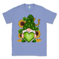 Colony Blue st patricks day shamrock sunflowers gnomes Classic Tee - RanaPortraitStore