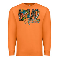 Carrot love autism Premium Sweatshirt - SublimationCraftShop