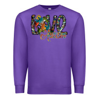 Purple love autism Premium Sweatshirt - SublimationCraftShop